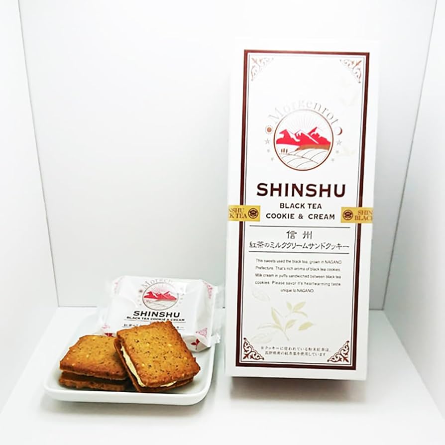 Amazon.co.jp: 信州紅茶のミルククリームサンドクッキー 紅茶